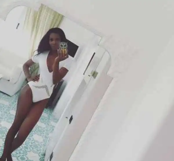 Agbani Darego Flaunts Cleavage And Thighs In New Sexy Photo